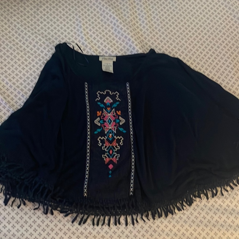 Boho style crop top
